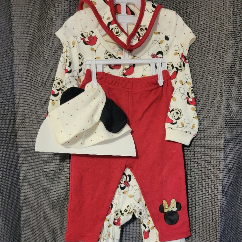 Disney Red and White Jumpsuit